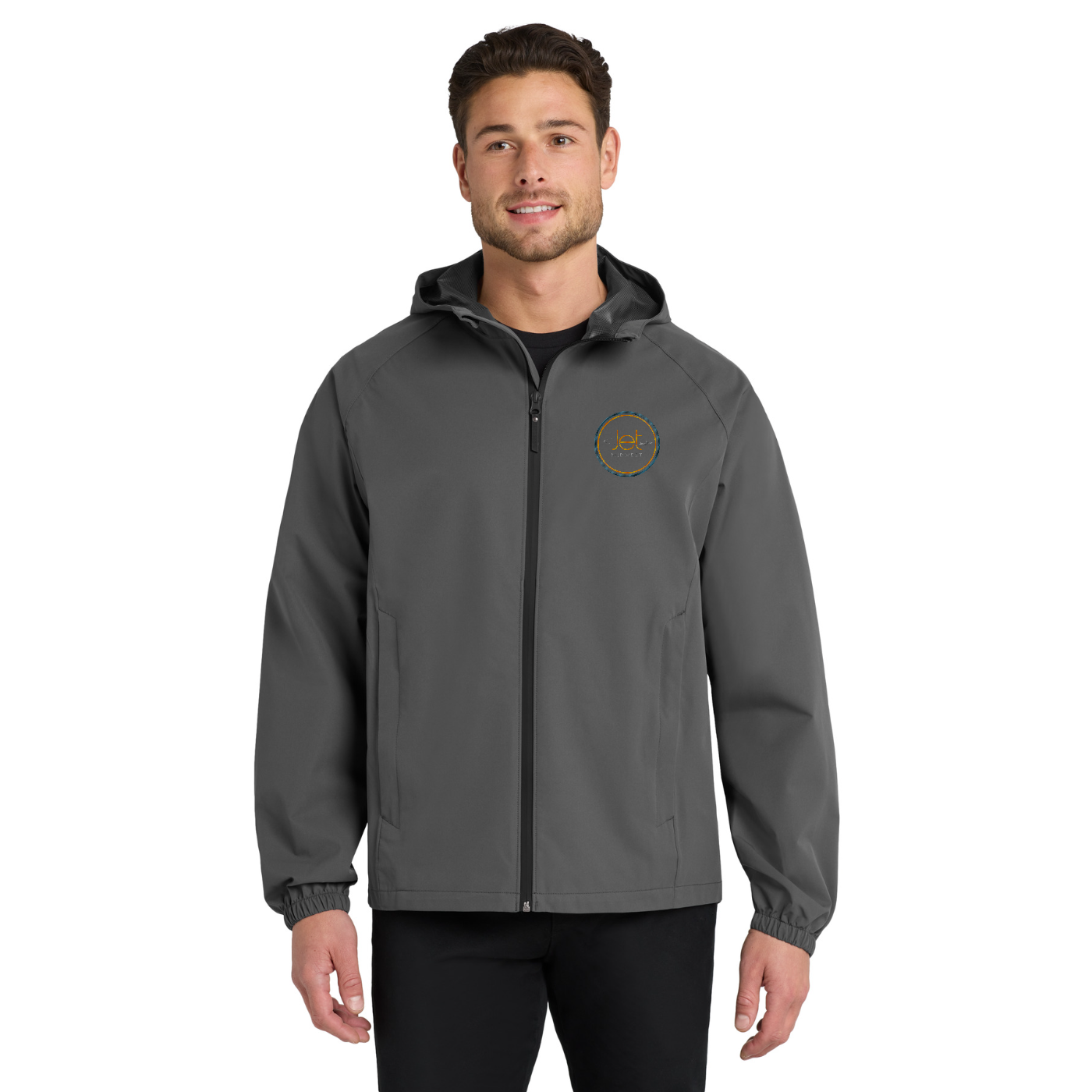 Port Authority  Essential Rain Jacket — model