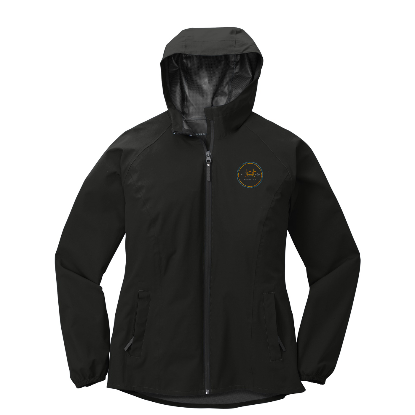 Port Authority  Women's Essential Rain Jacket — Deep Black