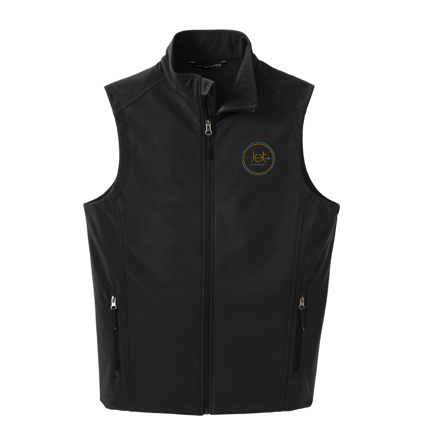 Port Authority Core Soft Shell Vest — Black