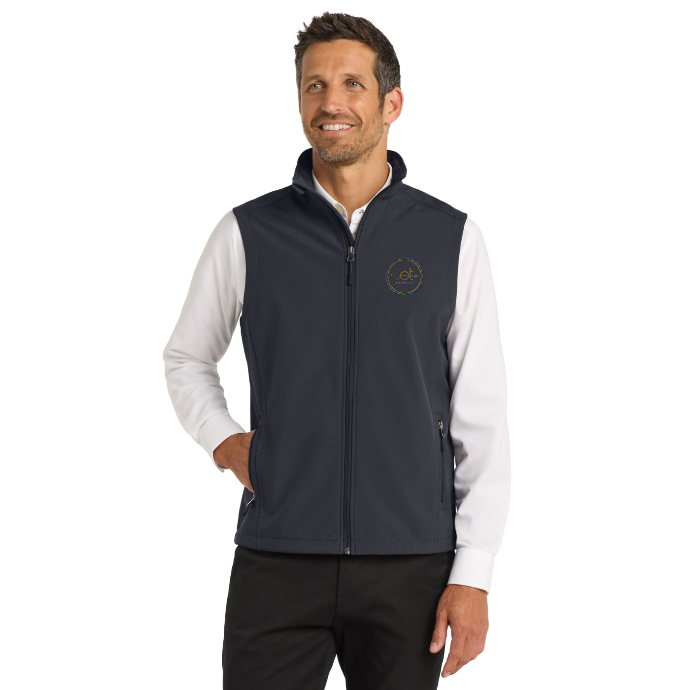 Port Authority Core Soft Shell Vest — model